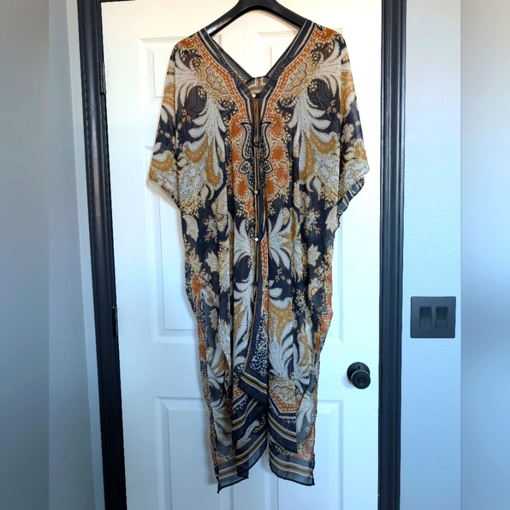 Boho cover up swimwear